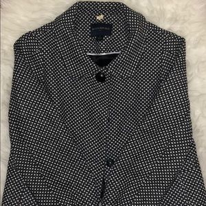 Banana Republic cropped blazer